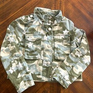 Girls Gap Camo Jacket